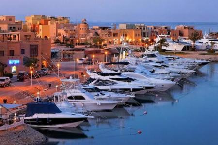 Закат в Эль-Гуне (на авто)