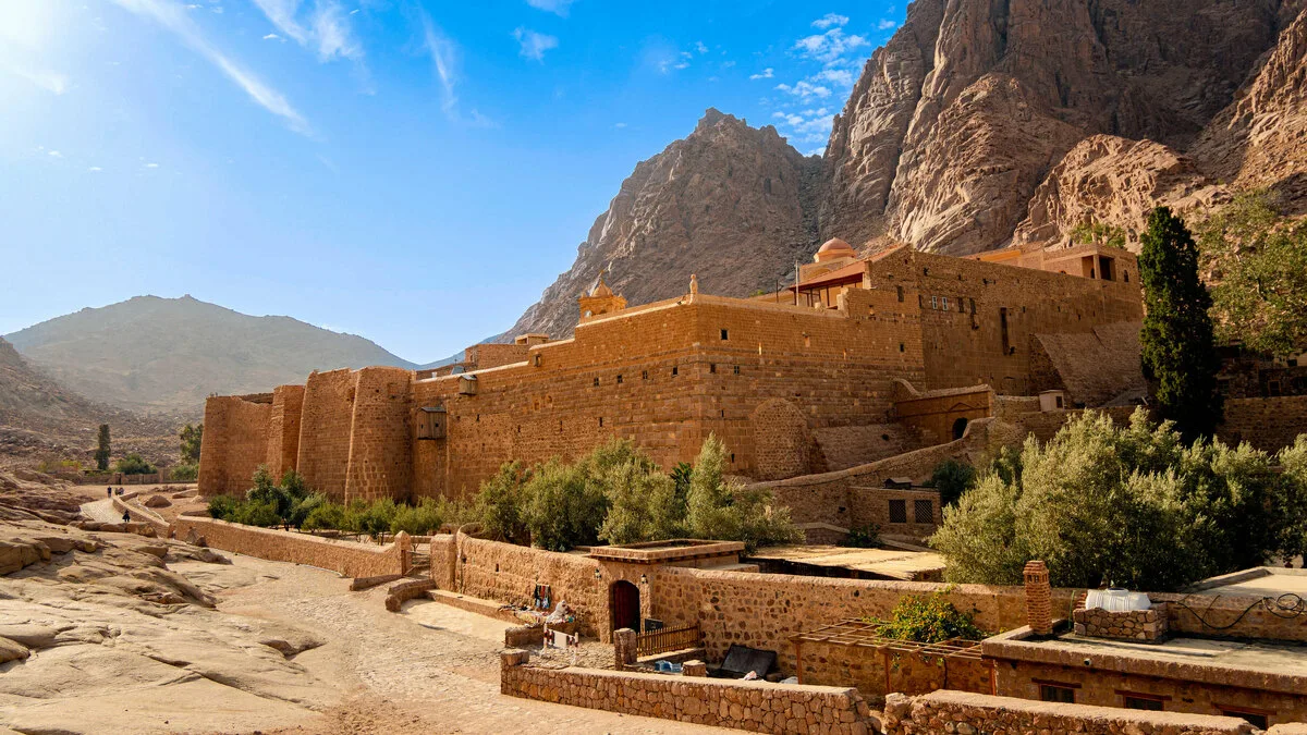 2Гора Моисея + монастырь Св. Екатерины